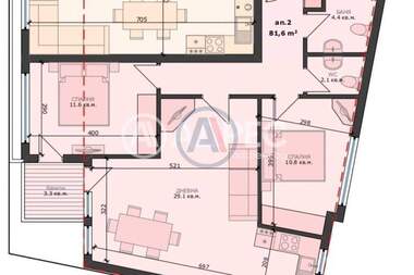 Satış - Apartman olarak Pogrebi,  Varna