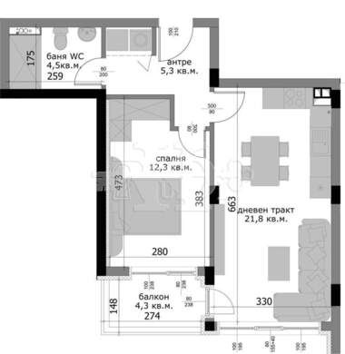 Vânzare - Apartament în Vladislavovo,  Varna