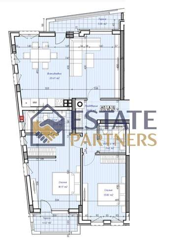 Satış - Apartman olarak Marica sever,  Plovdiv