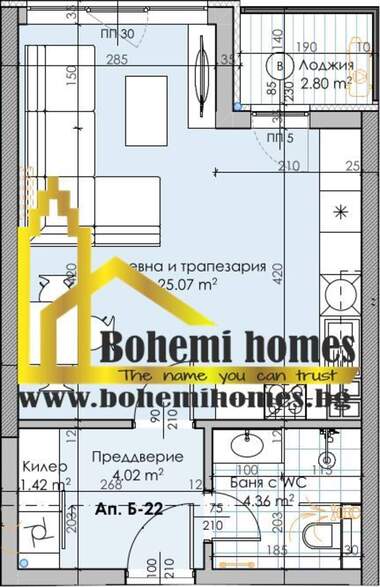 Продажба - Апартамент в Кършияка,  Пловдив