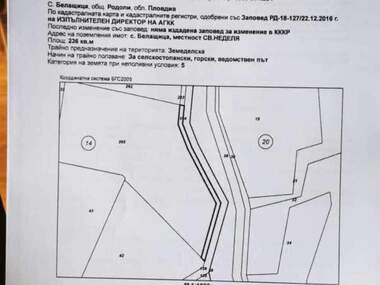 Продажа - Участок под строительство в Белащица,  Пловдив