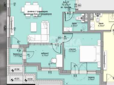 Satış - Apartman olarak Malinova Dolina,  Sofia