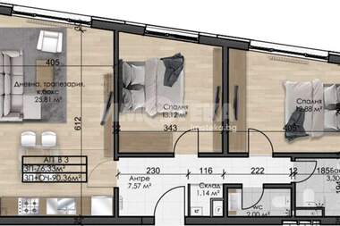 For sale - Apartment in Ovcha Kupel,  Sofia
