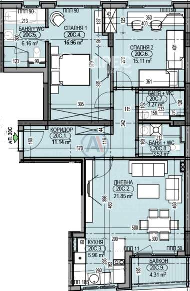 For sale - Apartment in Dianabad,  Sofia