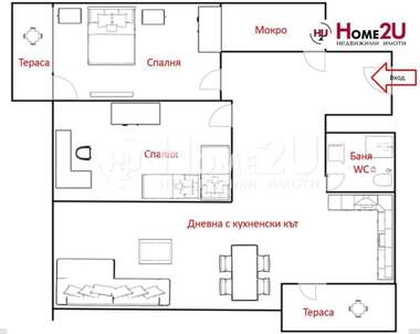 Satış - Apartman olarak Zornica,  Burgas