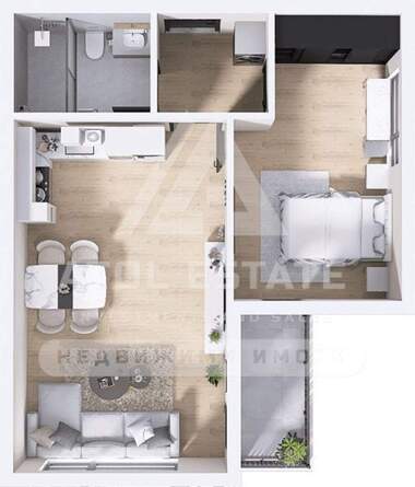 Vânzare - Apartament în Hristo Smirnenski,  Plovdiv