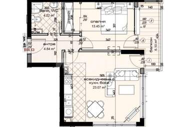 Verkauf - Wohnung in Mladost 1,  Warna