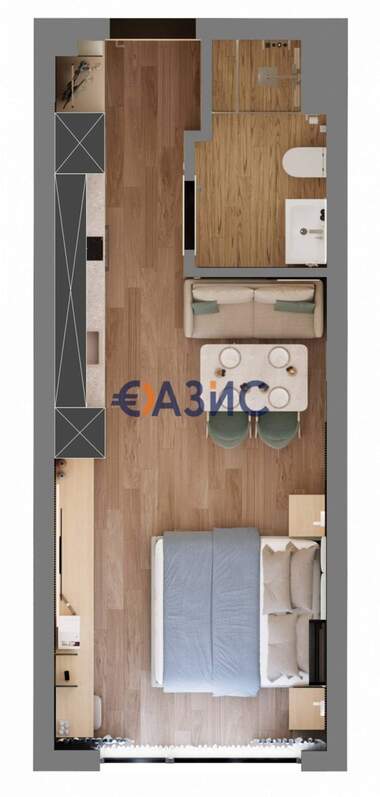 For sale - Apartment in Sveti Vlas,  Burgas