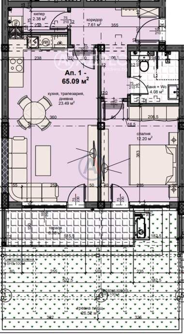 Vânzare - Apartament în Kărșiaka,  Plovdiv