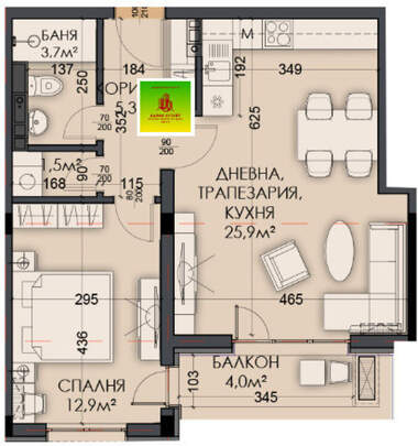 For sale - Apartment in Vinica,  Varna