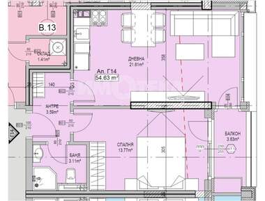 Продажа - Квартира в Манастирски ливади-Изток,  София