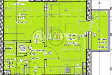 Vânzare - Apartament în Kaîsieva gradina,  Varna