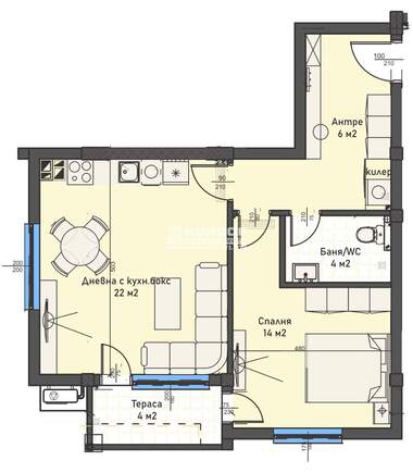 Vânzare - Apartament în Kărșiaka,  Plovdiv