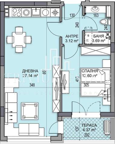 Продажба - Апартамент в Гагарин,  Пловдив