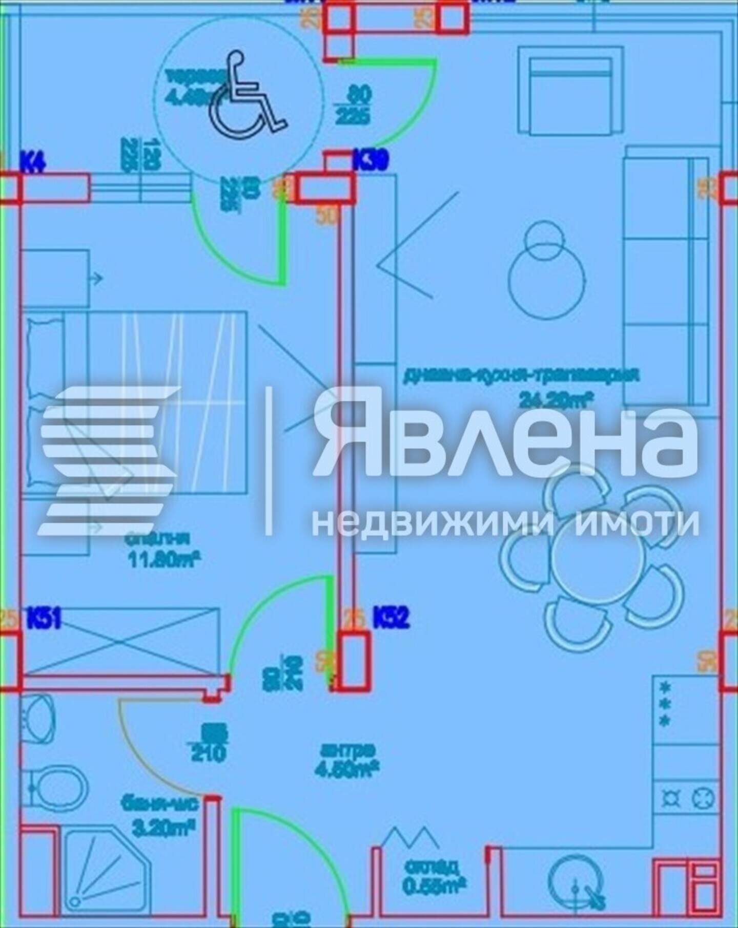Двустаен Апартамент в Славейков, Бургас – снимка 8
