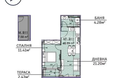 Vânzare - Apartament în Văzrajdane 1,  Varna