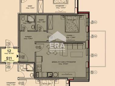Satış - Apartman olarak Mladejki halm,  Haskovo