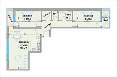 Vânzare - Apartament în Hristo Smirnenski,  Plovdiv