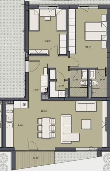 For sale - Apartment in Dragalevci,  Sofia