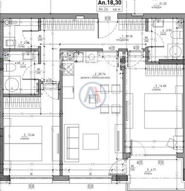 Vânzare - Apartament în Malinova Dolina,  Sofia