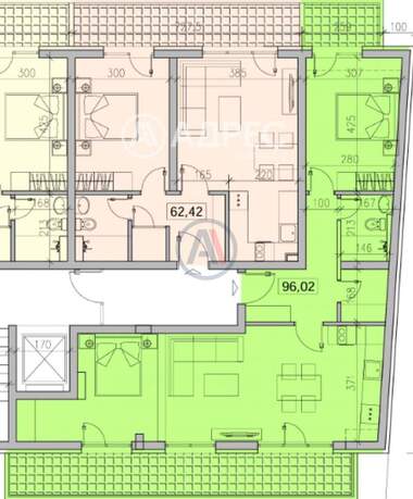Vânzare - Apartament în SPZ Moderno Predgradie,  Sofia