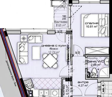 Vânzare - Apartament în Vladislavovo,  Varna