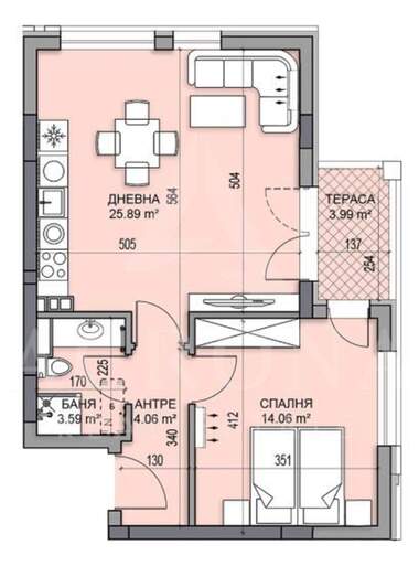 Vânzare - Apartament în Gagarin,  Plovdiv