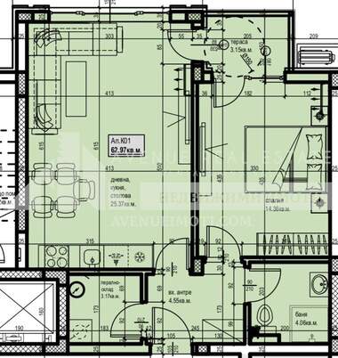 Verkauf - Wohnung in Üjen,  Plowdiw