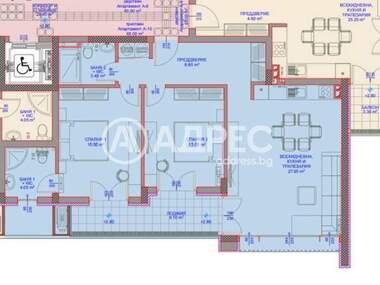 Satış - Apartman olarak Vinica,  Varna