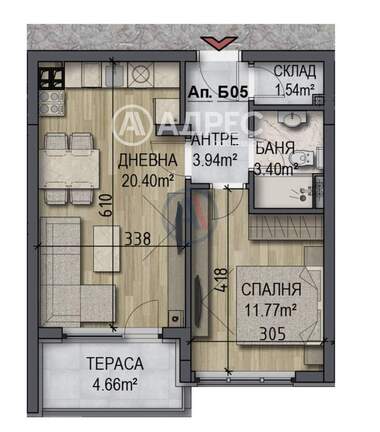 Verkauf - Wohnung in Owtscha Kupel,  Sovia