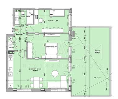 Vânzare - Apartament în Samara-3,  Stara Zagora