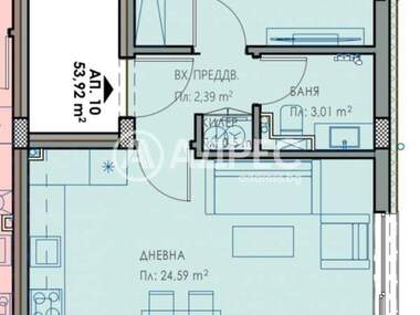 Vânzare - Apartament în Vladislavovo,  Varna
