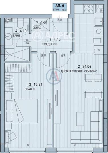 Satış - Apartman olarak Malinova Dolina,  Sofia