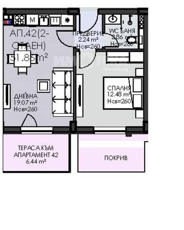 Verkauf - Wohnung in Owtscha Kupel,  Sovia