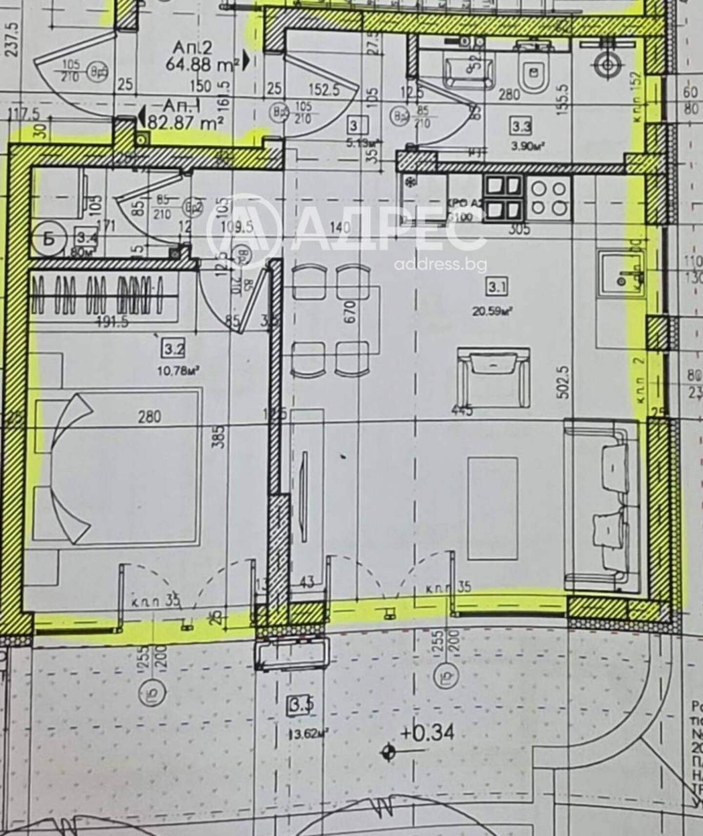Δίδωμο Διαμέρισμα σε Δρουζμπα-1, Σόφια – φωτογραφία 2