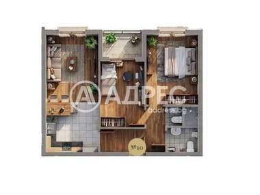 Vânzare - Apartament în Văzrajdane 3,  Varna