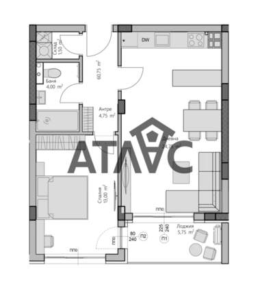 Verkauf - Wohnung in Hristo Smirnenski,  Plowdiw