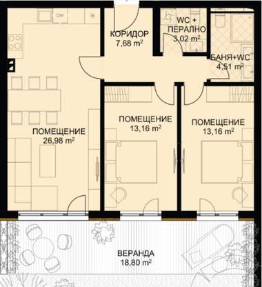 Продажба - Апартамент в Бриз,  Варна