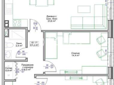 Vânzare - Apartament în Pomorie,  Burgas