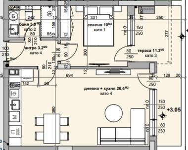 Vânzare - Apartament în Aiazmoto,  Stara Zagora