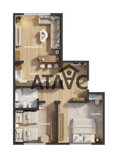 Vânzare - Apartament în Iavorov,  Sofia