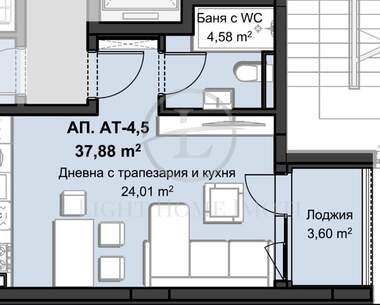 Satış - Apartman olarak Hristo Smirnenski,  Plovdiv