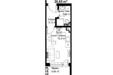 Satış - Apartman olarak Iztok,  Targovishte