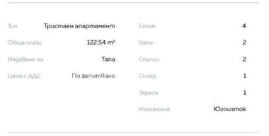 Продажба - Апартамент в Христо Смирненски,  Пловдив