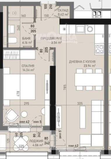 Verkauf - Wohnung in Banischora,  Sovia
