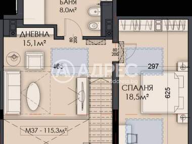 Vânzare - Apartament în Vinița,  Varna