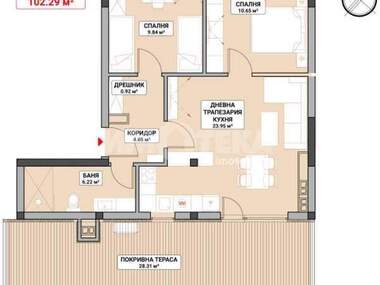 Verkauf - Wohnung in Mladost-4,  Sovia