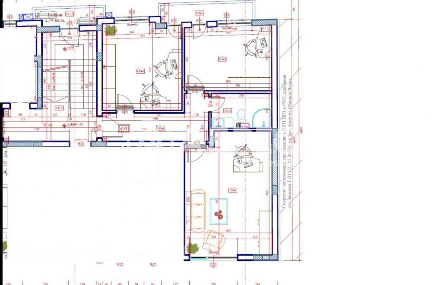 Büro in Center, Varna – Foto 4