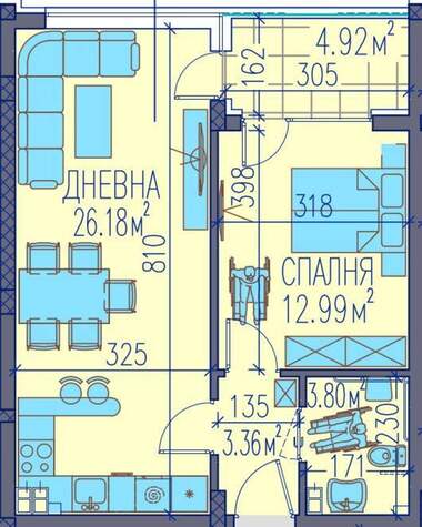 Verkauf - Wohnung in Trakia,  Plowdiw
