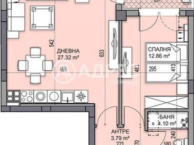 For sale - Apartment in Gagarin,  Plovdiv